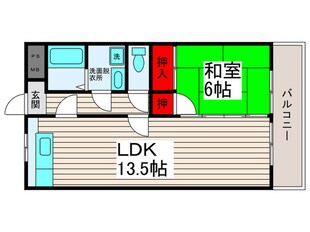 サンハイツ木村の物件間取画像